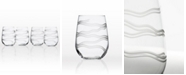 Rolf Glass Good Vibrations Stemless 17Oz - Set Of 4 Glasses